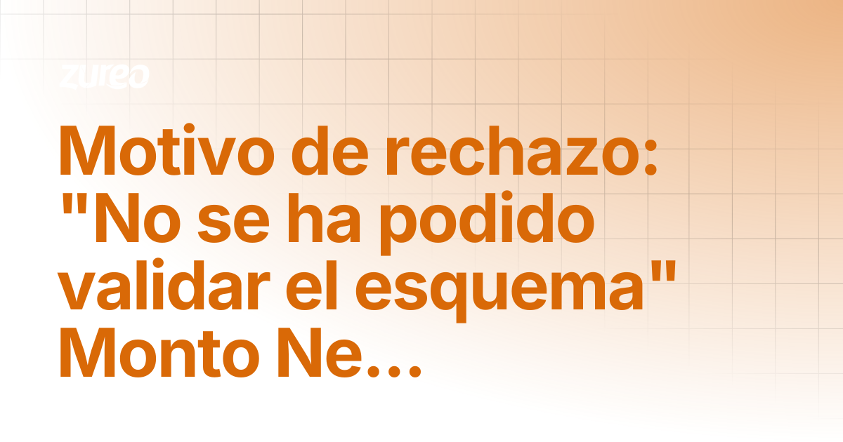 Motivo de rechazo: 